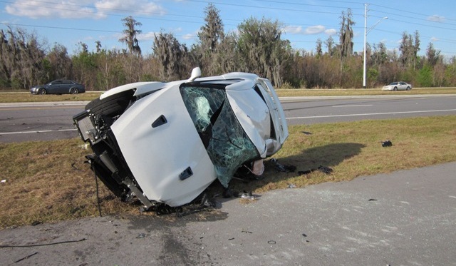 Nissan car crash #8