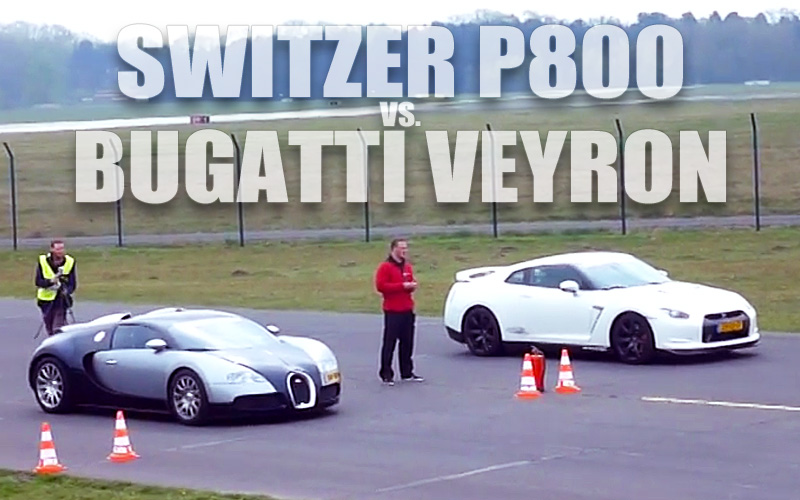 Nissan gtr switzer vs bugatti #4