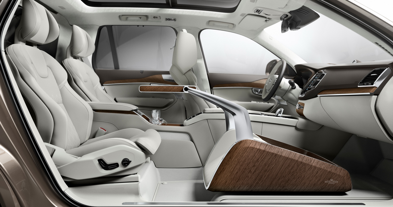 Official: Volvo XC90 Lounge Console Interior Concept  GTspirit