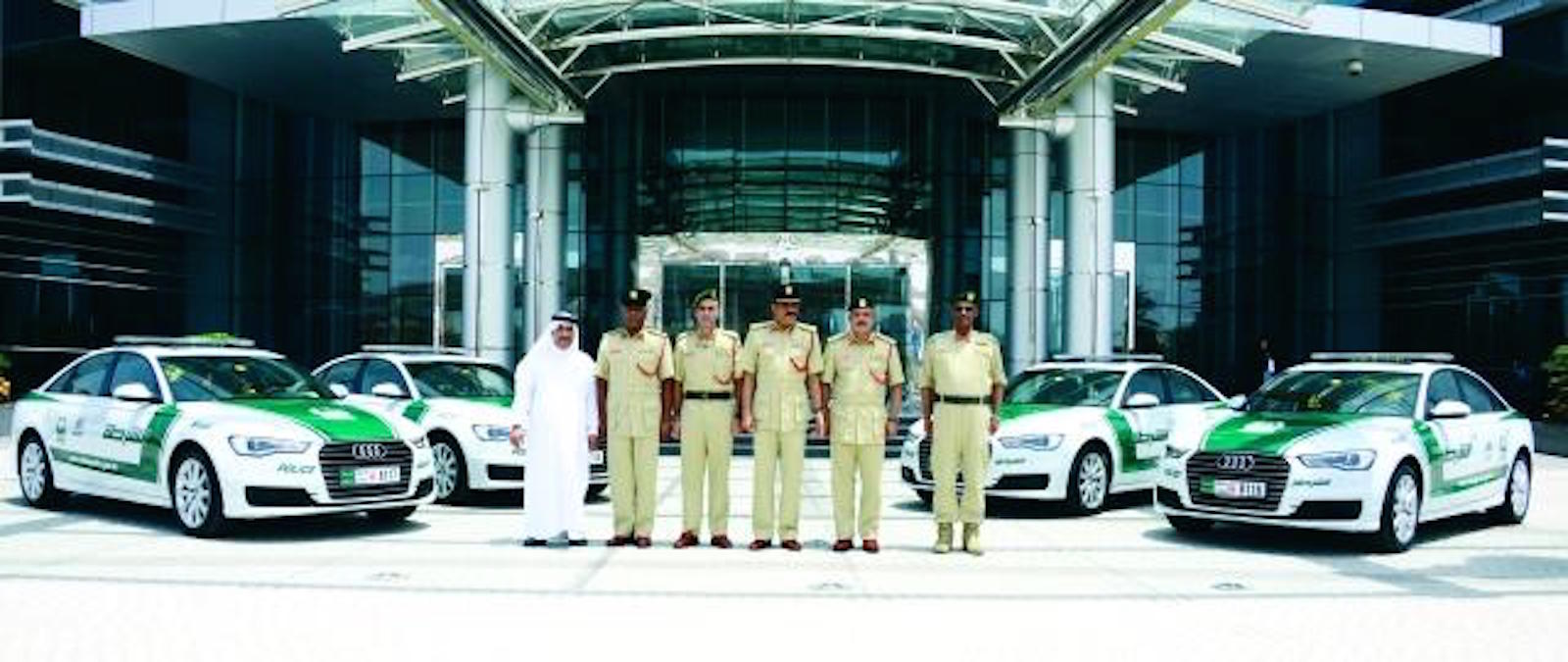 Полицейские Audi A6 в Дубае