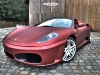 Anodized Red Satin Ferrari F430 Spider by Elite Wrap