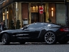 Black Aston Martin One-77 in Paris
