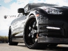 Black on Black Nissan GT R with Strasse Forged Wheels