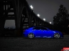 Blue Lexus IS with 20 inch CV7 Vossen Wheels
