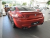 BMW F12M M6 Coupe in Frozen Red in Munich BMW Dealership