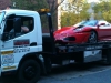 Car Crash Ferrari F430 Spider in Montreal
