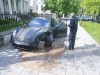 Car Crash Porsche Panamera Mansory in Poland