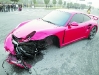 Car Crash Porsche Turbo & BMW M3 after Streetrace in China