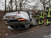 Car Crash BMW Z8 Flips Upside Down in Germany