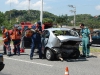 Car Crash Nissan GT-R Hits the Rear of VW Polo in Brazil