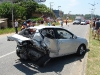 Car Crash Nissan GT-R Hits the Rear of VW Polo in Brazil