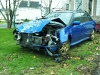 Car Crash Subaru Impreza STI in Montreal Area