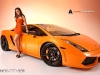 Cars & Girls Orange Lamborghini Gallardo and Roxanna Hernandez