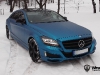 Electric Blue Brabus Mercedes-Benz CLS by WrapStyle
