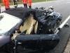 Ferrari 360 Spider Wreck Causes Collateral Porsche Panamera Damage Gallery