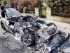 Ferrari 360 Spider burnt down in Hamburg