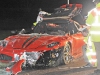 Ferrari 430 Scuderia Wreck Causes Critical Injury