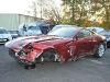 Cristiano Ronaldo's crashed Ferrari 599 GTB