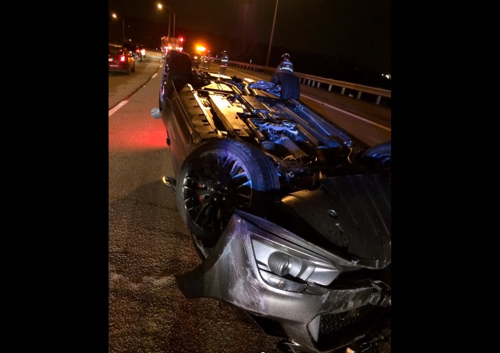 2015 Ford Mustang GT Flips After Being Hit by Drunk Driver - GTspirit