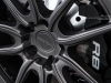 Grey Audi R8 V10 on 20" Brixton Forged M53 Targa Series forged wheels finighed in brushed smoke black