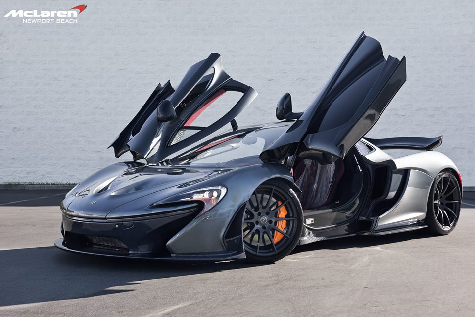 Gallery: Flintgrau Metallic McLaren P1 Arrives in Newport Beach - GTspirit