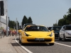 Supercars Around the Track during F1 Race at the Nurburgring 