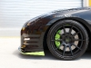 Green Machine Nissan GT-R on ADV.1 Wheels