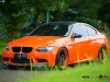 'Halloween Edition' Orange BMW M3 by Antelope Ban on ADV.1 Wheels