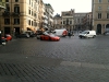 Jeremy Clarkson driving a Lamborghini Aventador for Top Gear in Rome