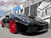 Lamborghini Gallardo Spyder on Brushed Red HRE Wheels