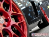 Lamborghini Gallardo Spyder on Brushed Red HRE Wheels