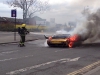 Lamborghini Miura SV Burns to the Ground in Central London