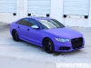Matte Purple Wrapped 2013 Audi S6