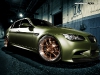 Matte Green BMW M3 with Copped Plated ADV.1 TRAKfunctions
