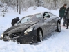Mercedes ML Mule Fails To Pull S-Class Coupé Mule From Ditch