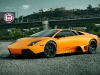Orange Lamborghini Murcielago LP640 on HRE S101 Wheels