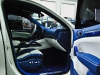 White TechArt Magnum with Blue Carbon Interior