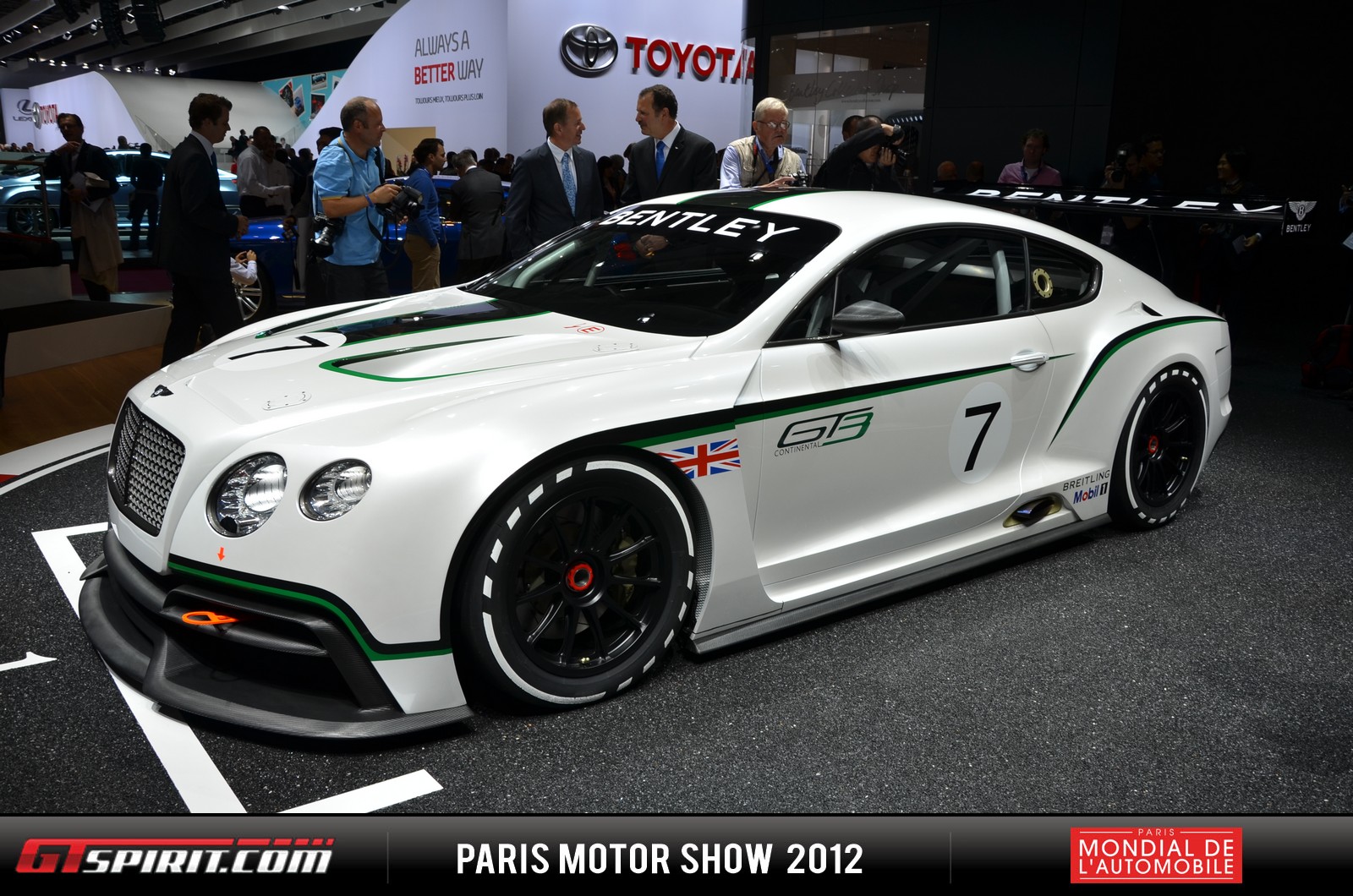 The Future Of Luxury: The 2012 Bentley Continental GT3 Concept