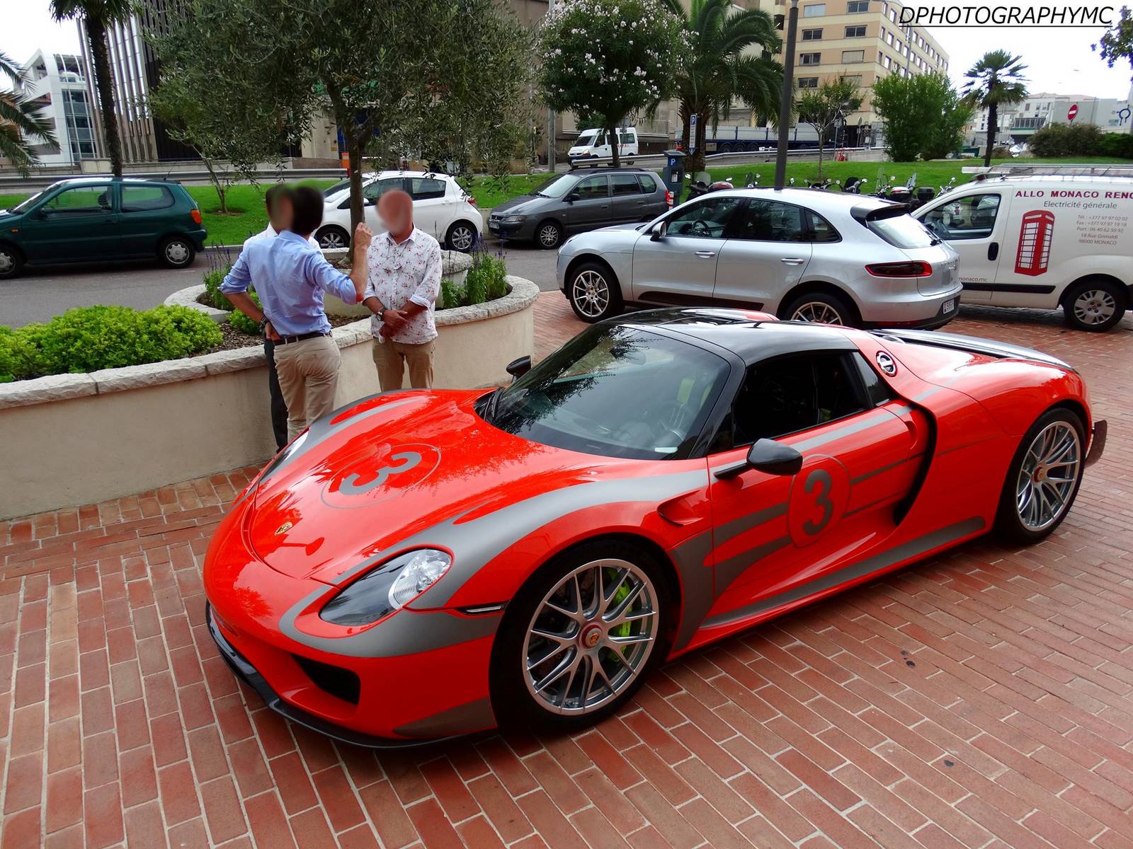Red Porsche 918 Spyder Spotted in Monaco GTspirit