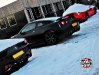 Supercars in the snow