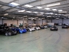 Ten Pagani Zonda Supercars at Headquarters Winter Parking