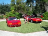 Classic Ferrari's and girl