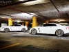 Twin Nissan GT-Rs Sporting Strasse Forged Wheels