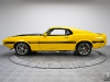Yellow 1970 Ford Mustang Boss Snake