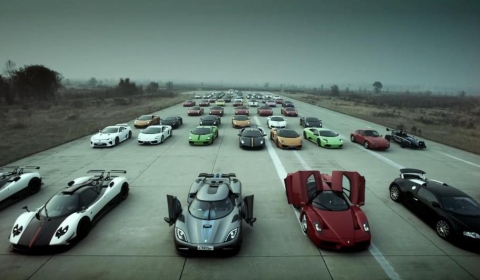 Photo Of The Day Chinese Super Car Club Lineup