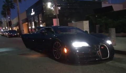 Video Bugatti Veyron Super Sport in Beverly Hills