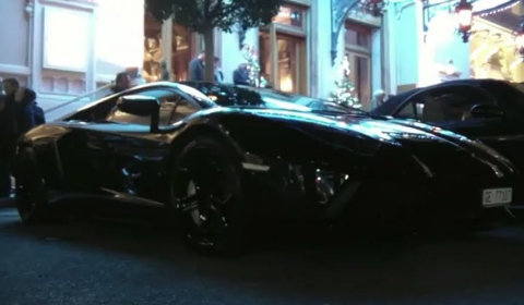 Video Lamborghini LP700-4 Aventador in Monaco