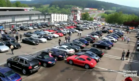 Video World's Best Porsche Car Park Ever