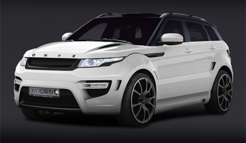 Official Onyx Concept Range Rover Evoque Rouge Edition