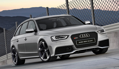 Rendering: Audi RS4 Avant